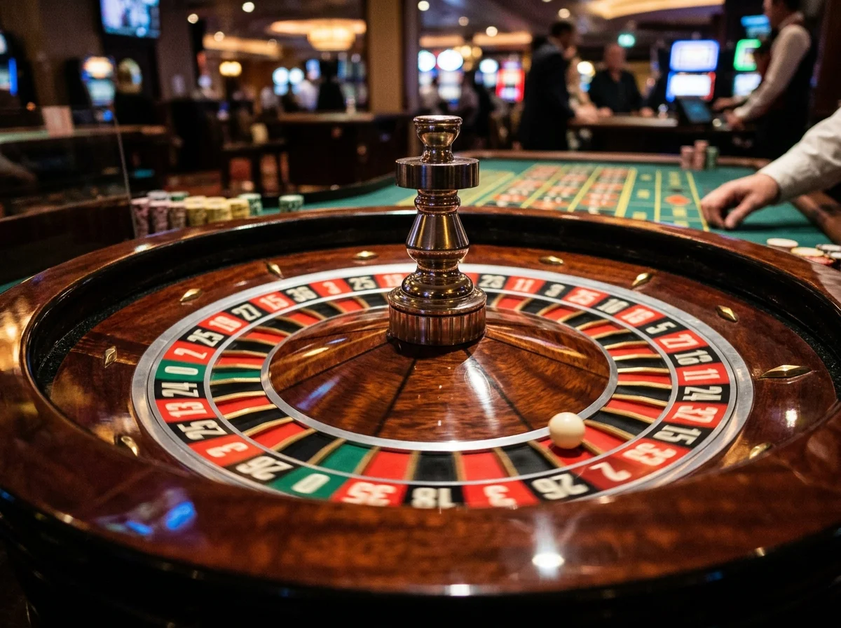 Live ruletti pöytä